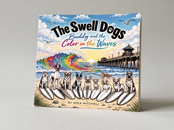 Buddy and the Color in the Waves — The Swell Dogs Book One